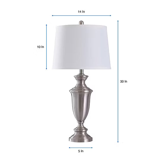 Stylecraft 30" Classic Steel Table Lamp
