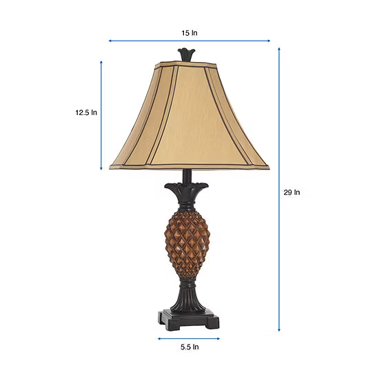 Stylecraft 29" Pineapple Table Lamp